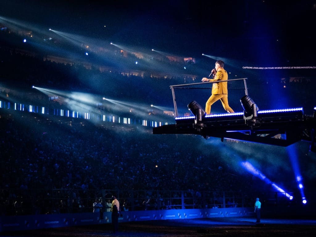 Journey drew a crowd of 72,000 to NRG Stadium. (Photo by F. Carter Smith)