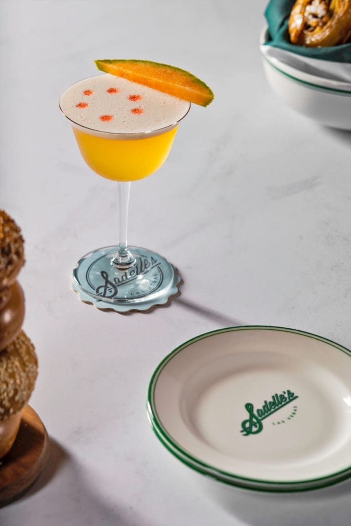 Sadelle's Cantaloupe Cocktail. (courtesy of Sadelle's) 