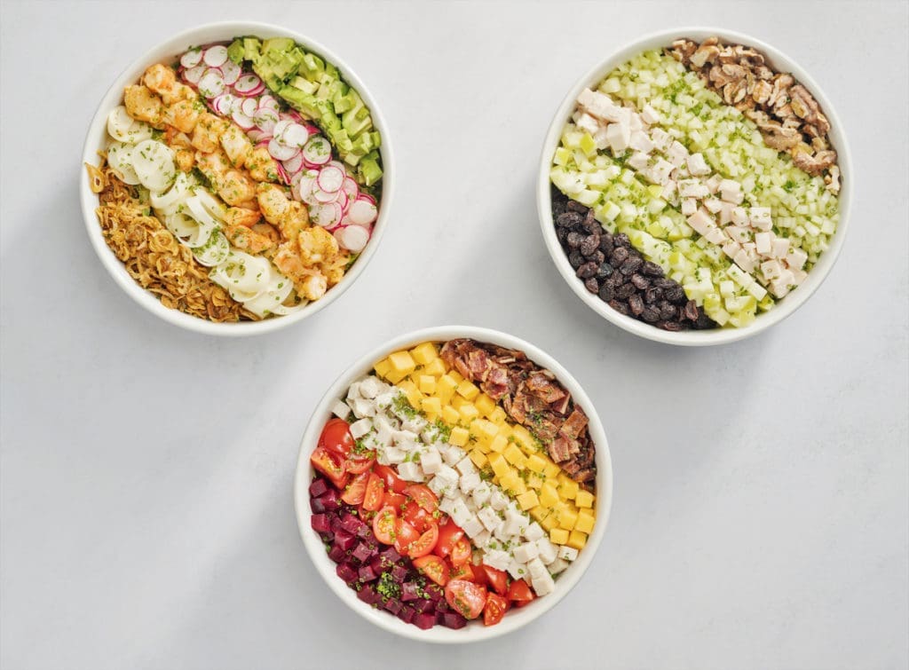The Freddy, Beverly, and Waldorf Salad at Sadelle's. (courtesy of Sadelle's) 