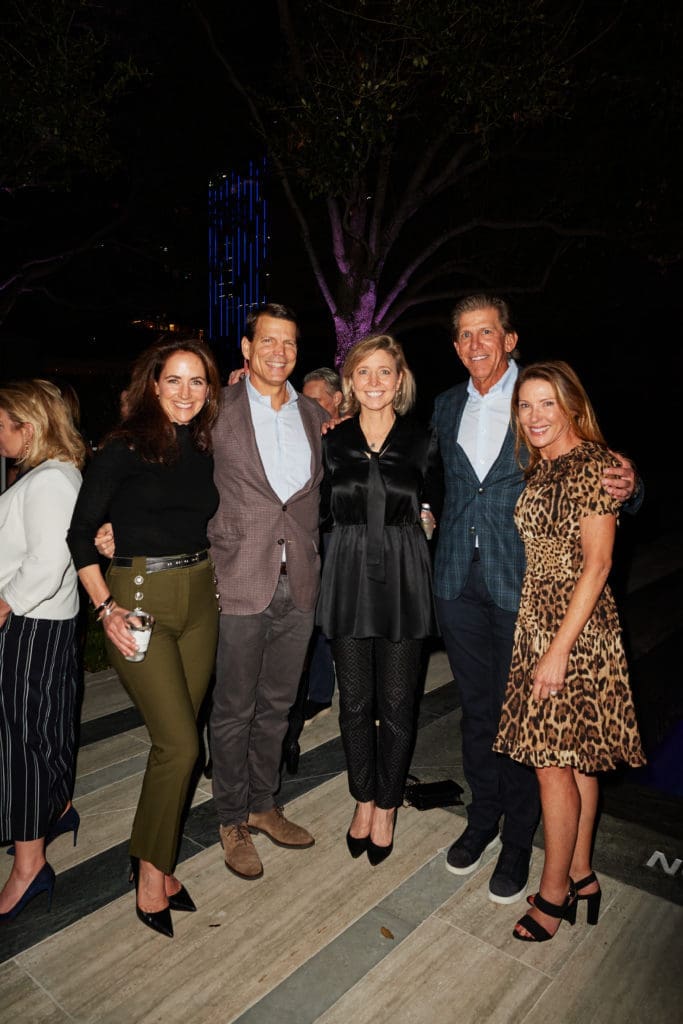 Sarah and Russell Weinberg, Kit Sawers, Greg and Laura Koonsman (Photo by Jonathan Zizzo)