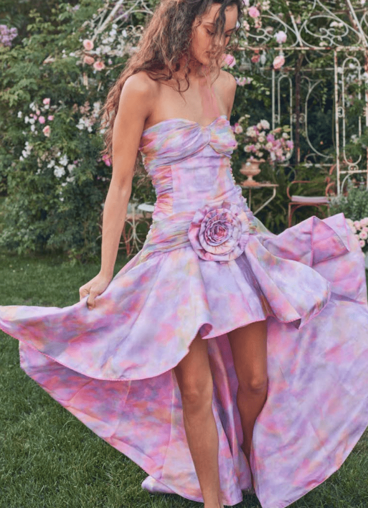 Leilani Dress in Fairytale Printed.