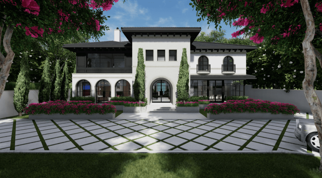 This Modern Italian Villa Sets a New Standard of Timeless Elegance in Highland Park