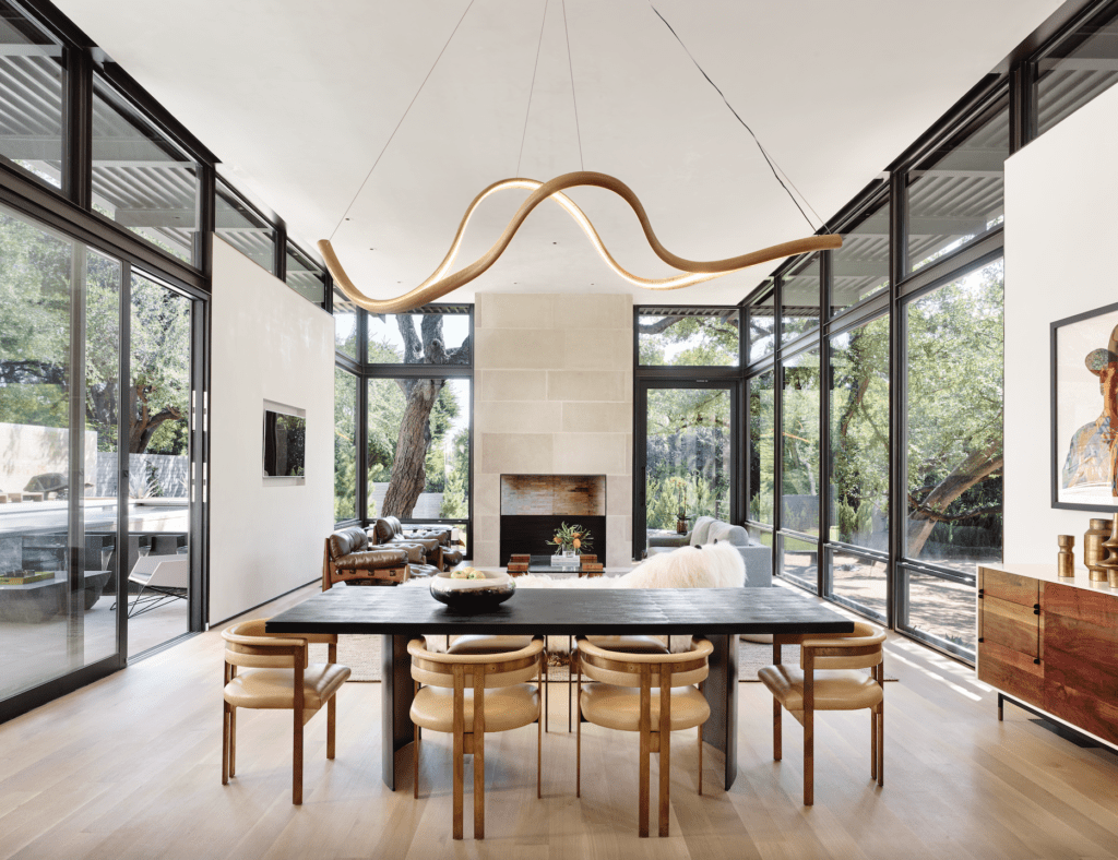Olmos Park House, San Antonio, designed by Lake | Flato. Photography Casey Dunn