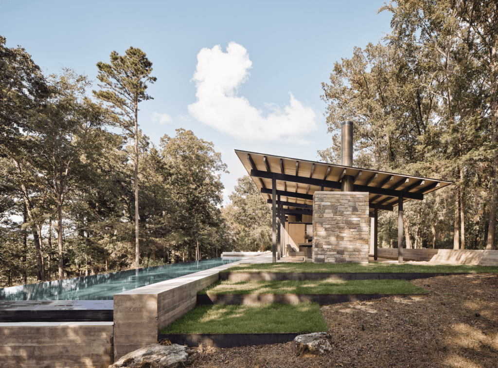 Goat Mountain House, Uvalde, designed by Lake | Flato. Photography Casey Dunn, Ryann Ford