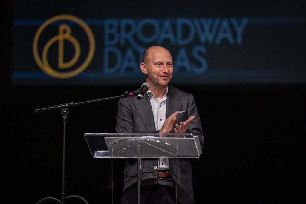 Tom Watson, Chair, Broadway Dallas Board of Directors (Photo by Thomas Garza Photography)