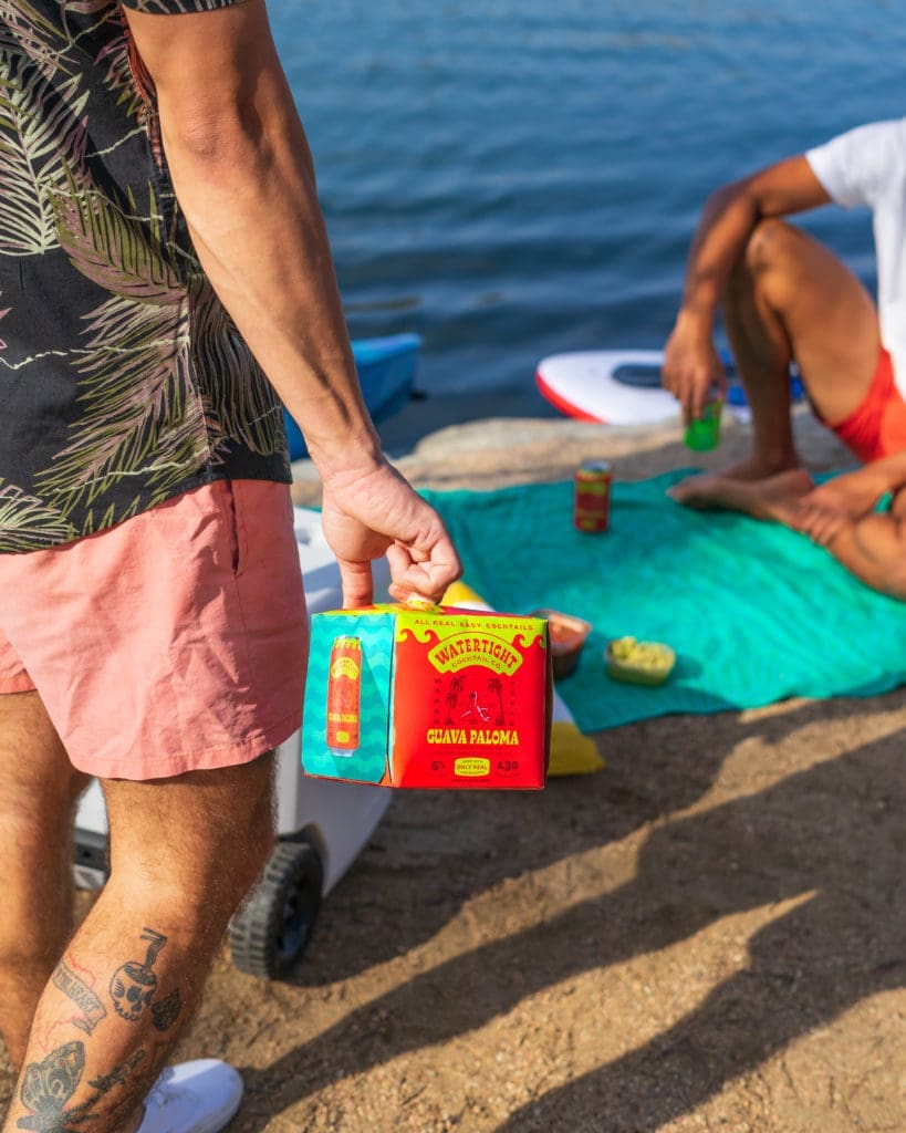 Canned Cocktails Get a Beachy Austin Twist — The Ready to Drink Super Trend Goes Watertight