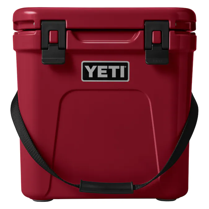 Yeti Roadie Cooler in Harvest Red.