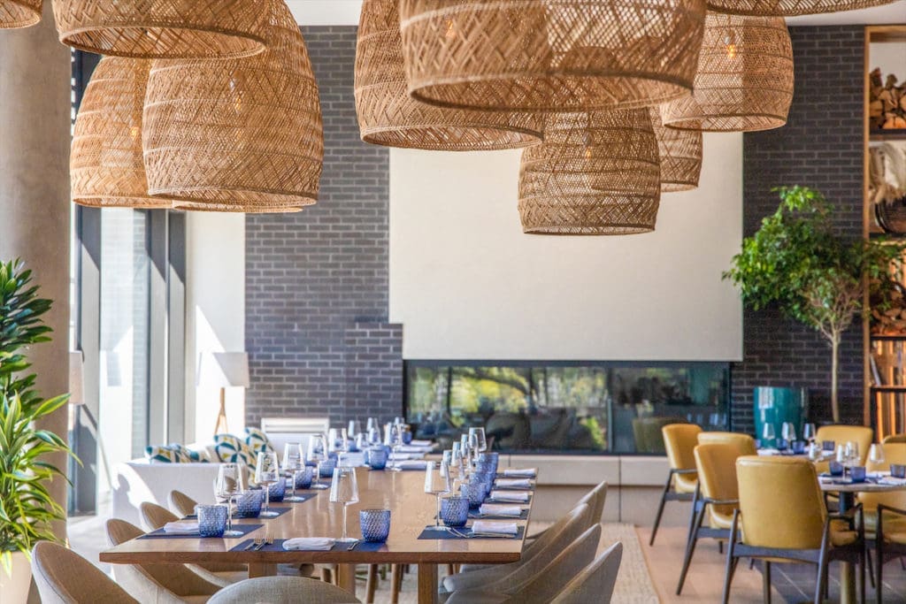 The dining room at Anise in The Village. 