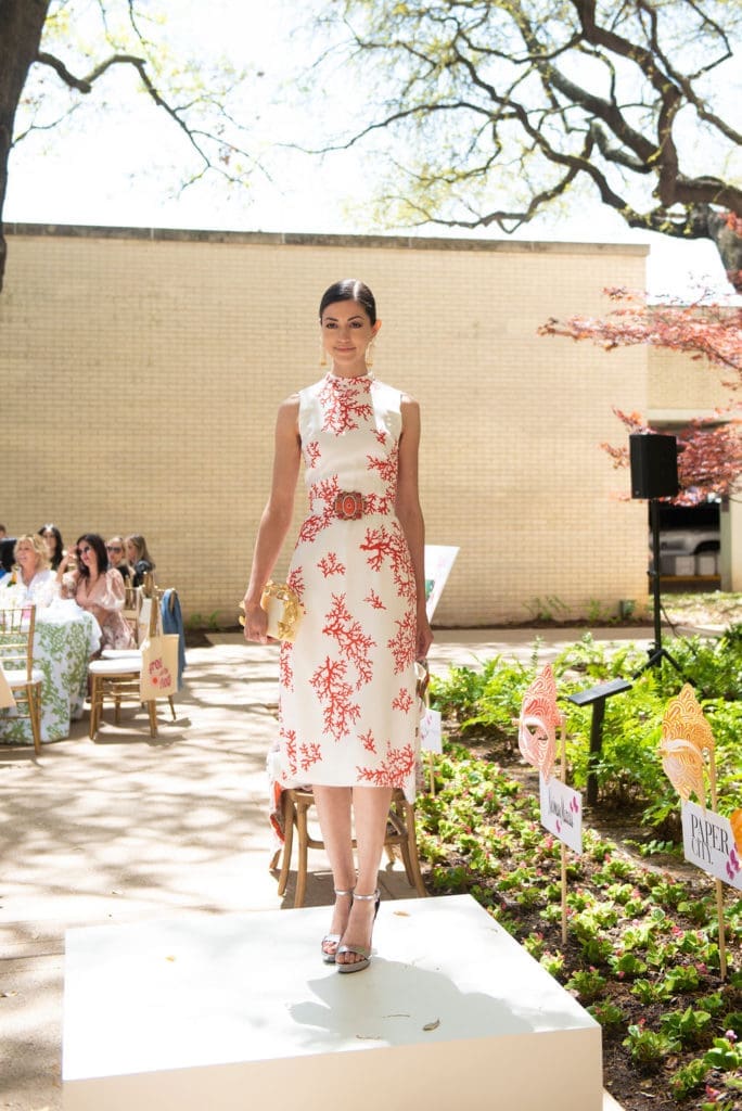 Dec My Room models sported spring fashions from Neiman Marcus. (Photo by Tamytha Cameron)