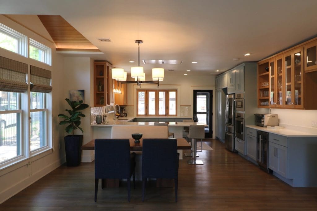 The circa 1935 cottage in Old West Austin underwent a complete renovation that involved adherring to strict preservation regulations. (Photo by Oren Mitzner)