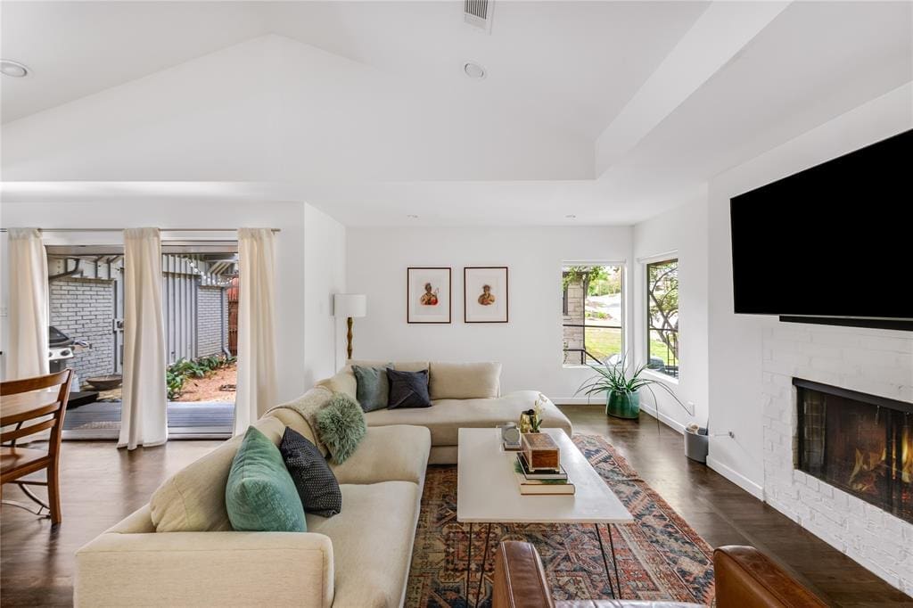 Views from the main living area. 