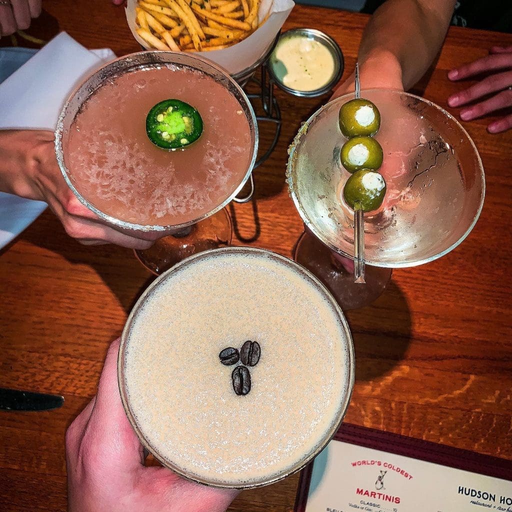 Hudson House Espresso Martinis
