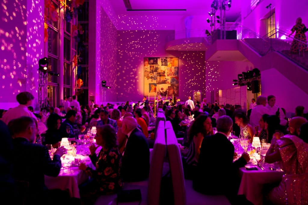 The seated dinner (Photo by Kaitlin Saragusa, BFA)