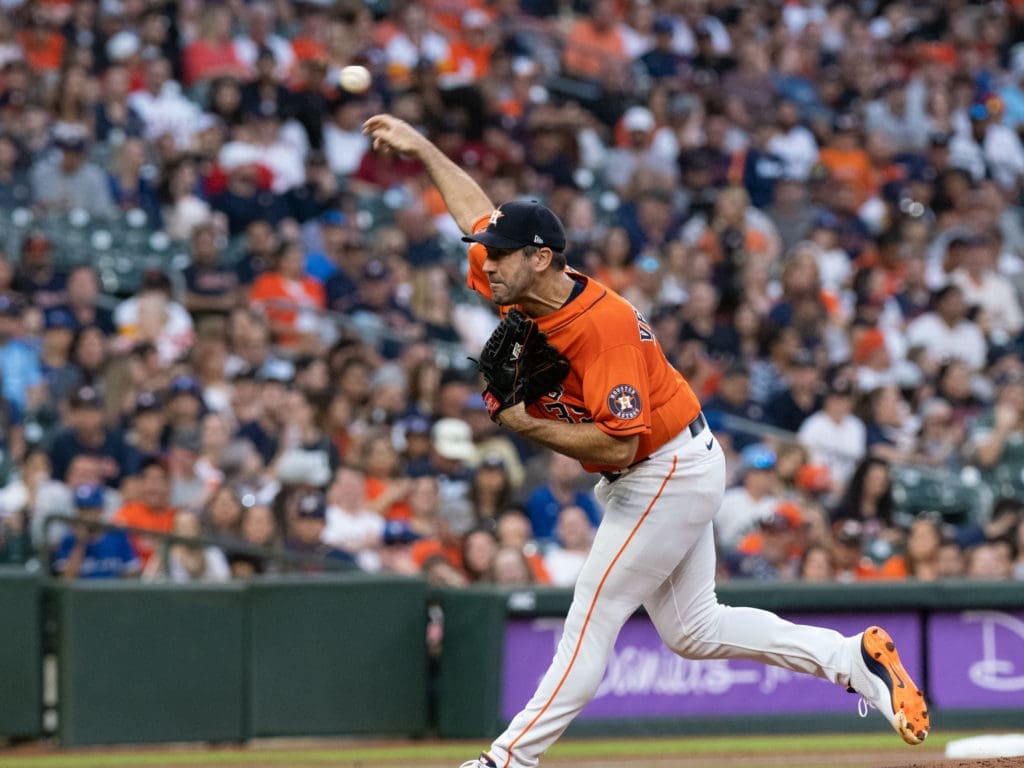 Houston Astros ace Justin Verlander just keeps turning back the clock. (Photo by F. Carter Smith)