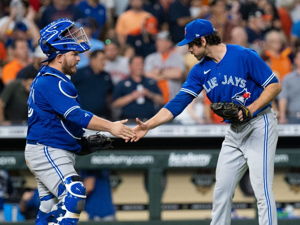 Toronto Blue Jays closer Jordan Romano has turned himself into an elite end-game option. (Photo by F. Carter Smith)