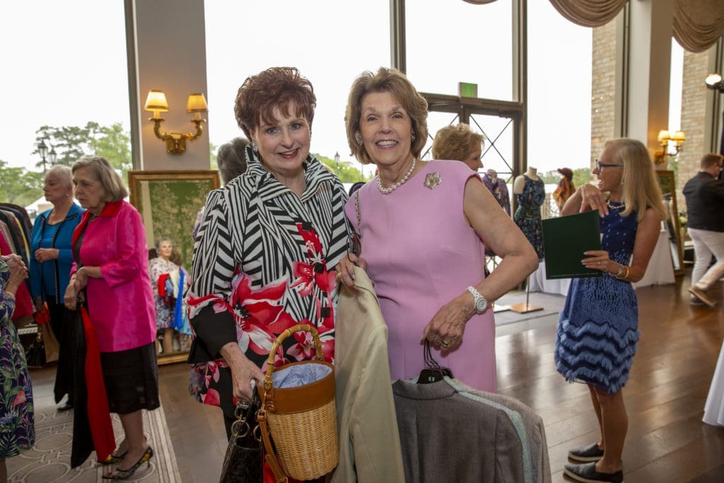 Carol Sharpe, Lilly Andress at the Salvation Army Women's Auxiliary Reflections on Style luncheon (Photo by Jenny Antill)