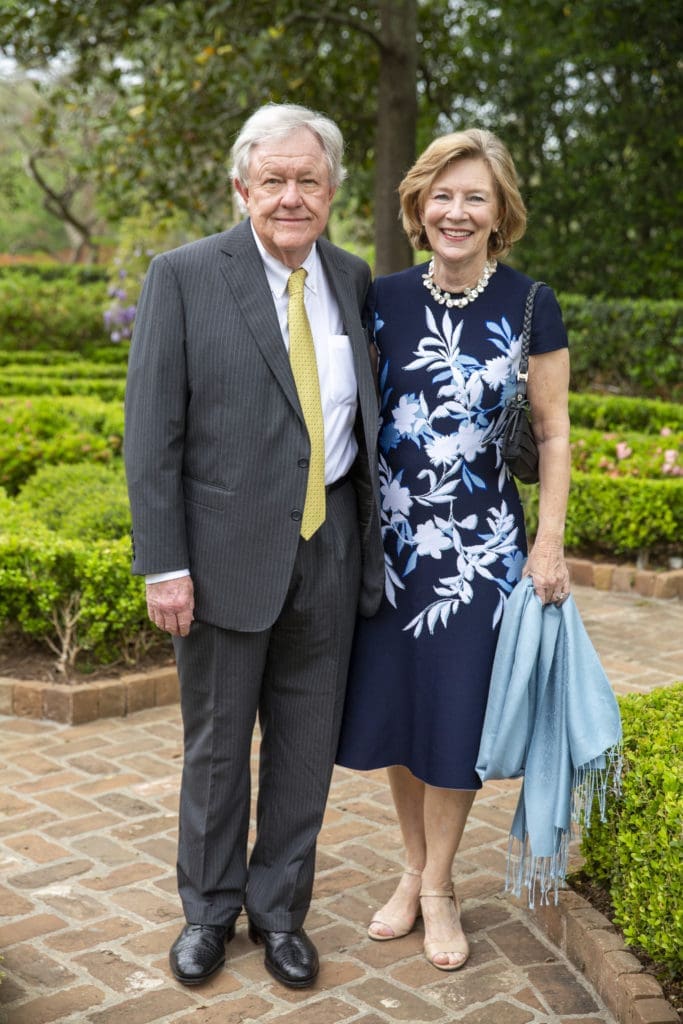 Dan & Kay English at the Bayou Bend Garden Party (Photo by Jenny Antill)