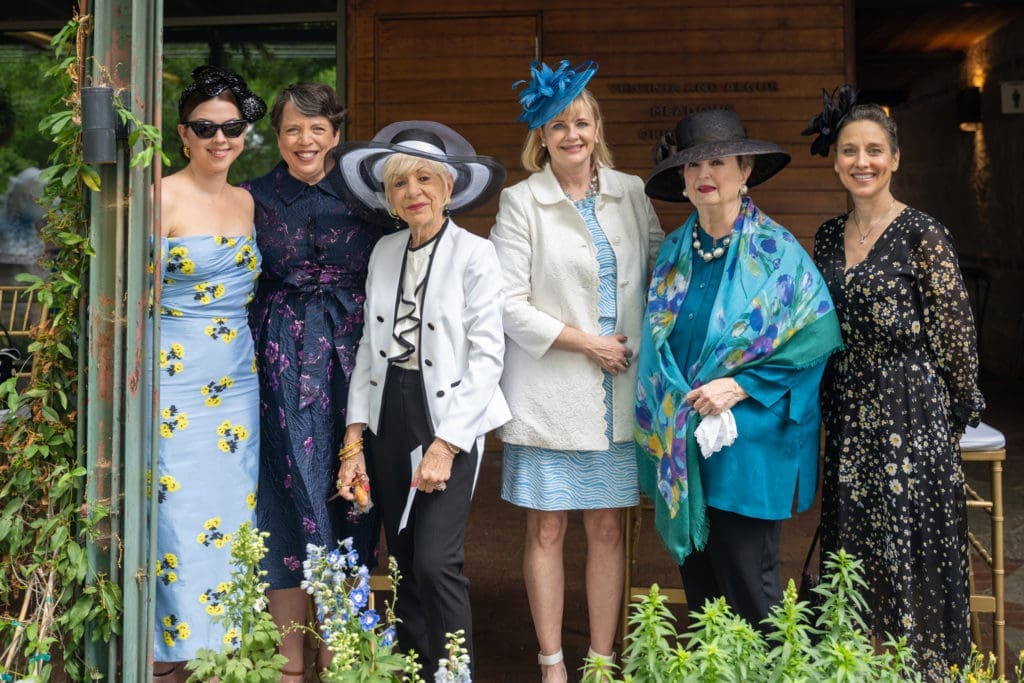 Mad Hatter's Tea Party 2022 Judges Tanya Taylor, Amy Hofland, Barbara Bigham, Kim Noltemy, Mary
Brinegar, and Vanessa Logan (photo courtesy Danny Campbell)
