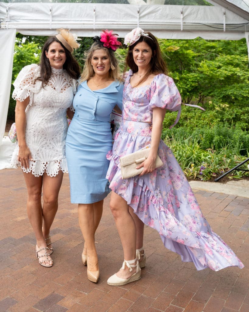 Some of the featured artists, winners of the Innovators of Design Awards: Kallie Hauschild, Addison Sloane, Diana Brosseau (photo courtesy Danny Campbell)
