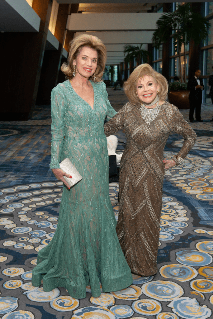 Deborah Laws, Harriet Gertner at the 2022 CCFA Women of Distinction Winter Ball (Photo by  Jacob Power)