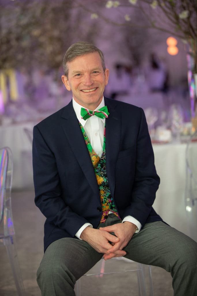 J.B. Fairbanks at the Studio Menil Fun & Games evening (Photo by Miroma Photography)