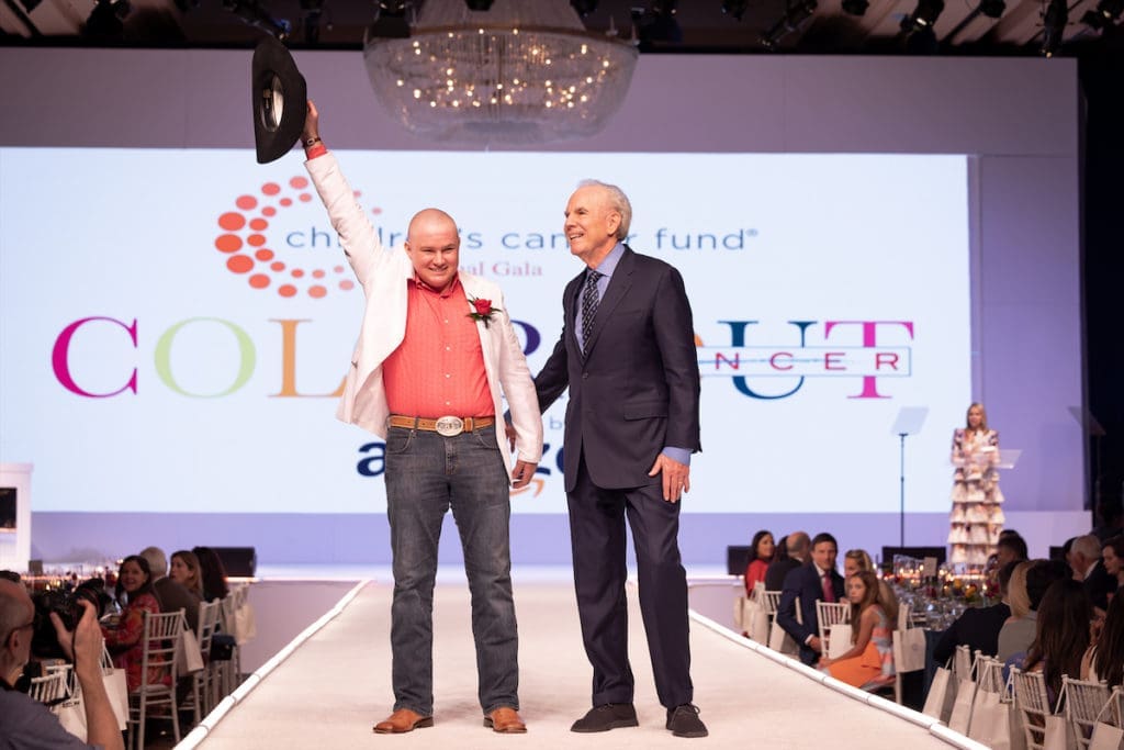 Jacob Pletan and Roger Staubach (Photo by Tamytha Cameron and Thomas Garza)