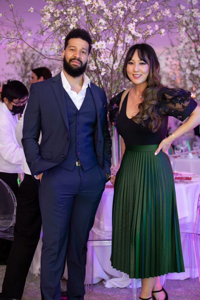 John Deberry, Jessica Delgado at the Studio Menil Fun & Games evening (Photo by Miroma Photography)