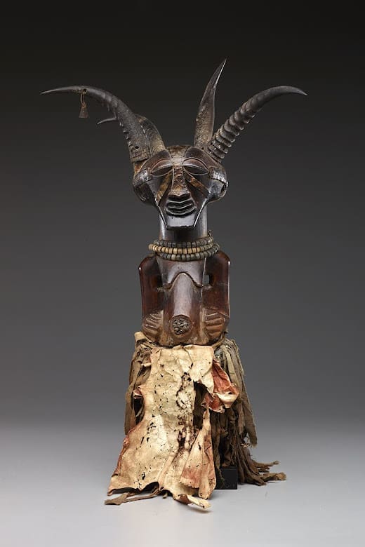 Kimbell Art's newest exhibit The Language of Beauty in African Art -  Four-Horn Community Power Figure.