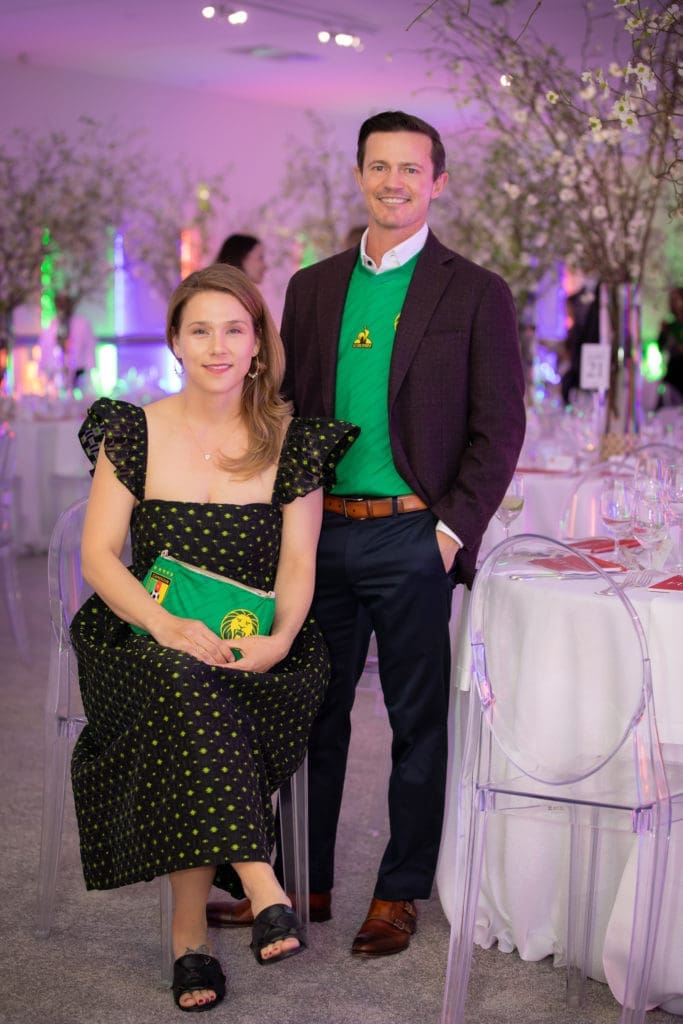 Krystal & Garrett Thompson at the Studio Menil Fun & Games evening (Photo by Miroma Photography)