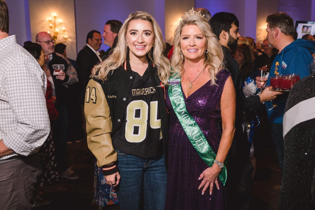 McKensie Wren, Dena Wren at the Camp for All homecoming-themed gala (Photo by Johnny Than)