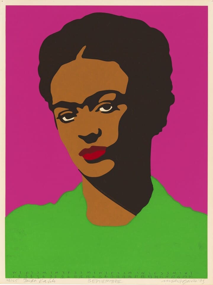 Modern Art Museum - "Frida Kahlo" by Rupert Garcia.