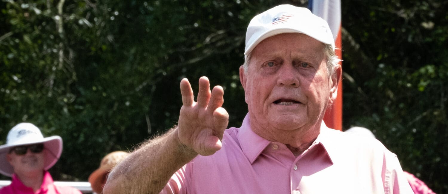 World Golf Hall of Famers Jack Nicklaus, Gary Player, Lee Trevino and Anika Sorenstam teamed up Saturday at The Woodlands TPC Course, after the the Insperity Invitational on the PGA Tour Champions
