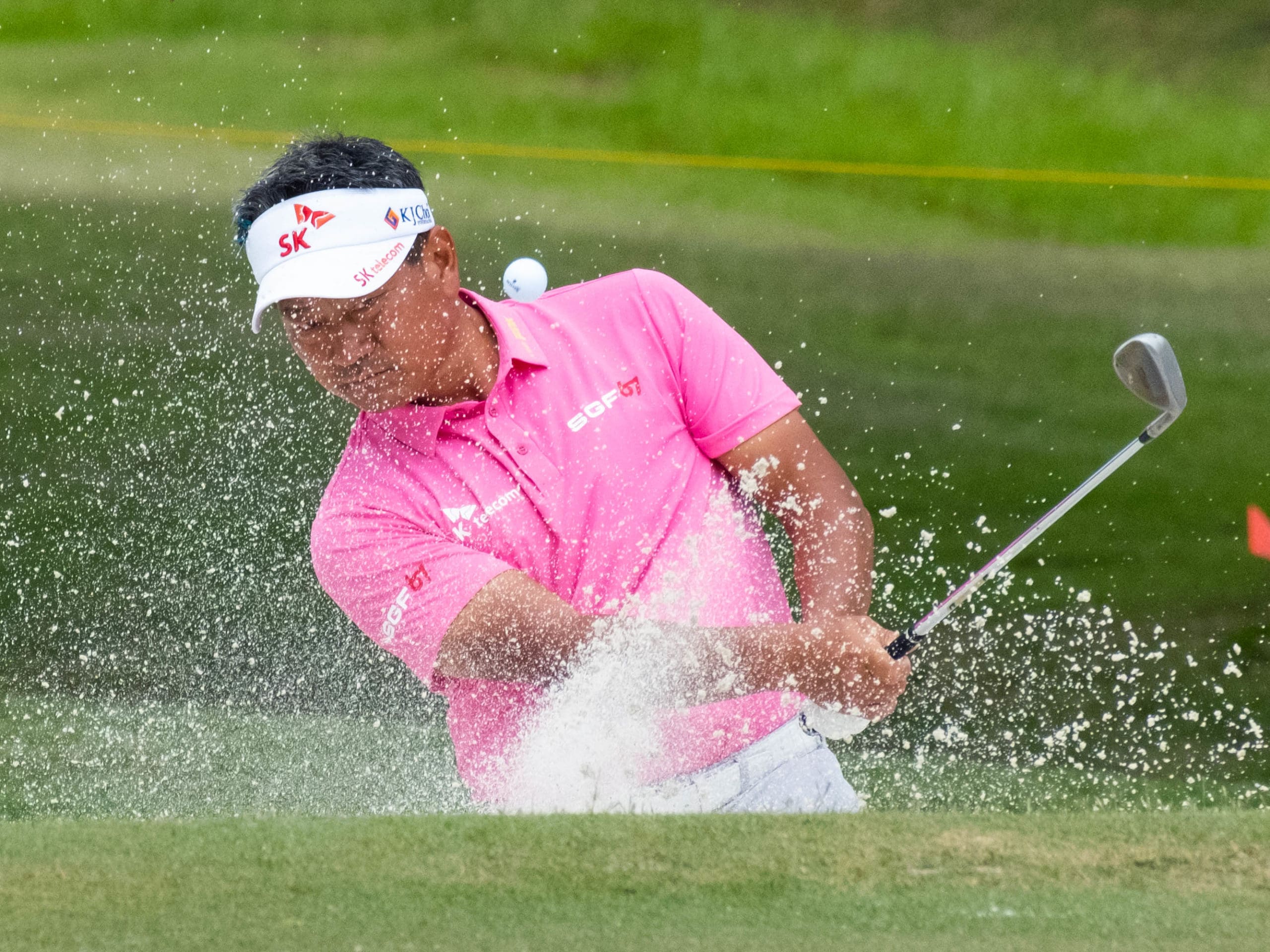 On a windy day at The Woodlands, senior gold returned with the Insperity Invitational on the PGA Tour Champions tour, Friday ,April 29, 2022