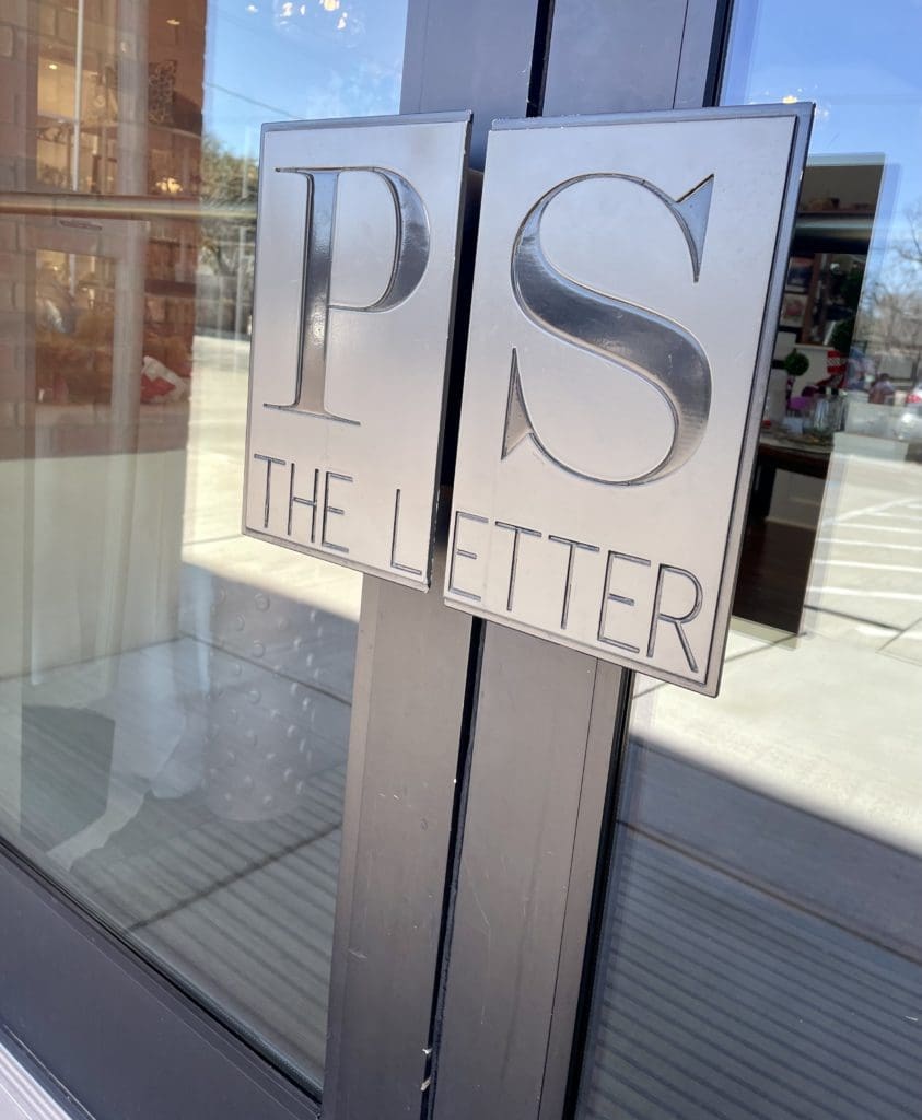 PS The Letter has serviced the registries of generation of Fort Worth brides. (Photo by Courtney Dabney) 