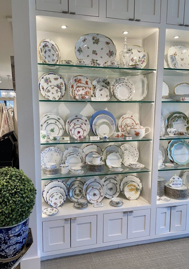 There is a seemingly endless selection, but with trained staff, wedding registry is not so daunting. Photo by Courtney Dabney.
