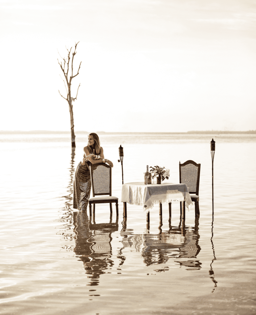 India Hicks’ entertaining advice: Check your tide charts before hosting on the beach. Meet India at OKA for cocktails, where she presents a very entertaining talk followed by a book signing
