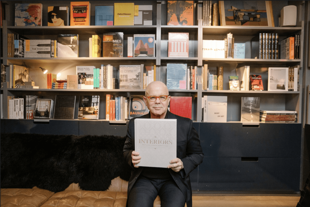 William Norwich illustrated talk — the greatest 400 rooms of the century, cocktails and book signing at Christopher Martin gallery. 