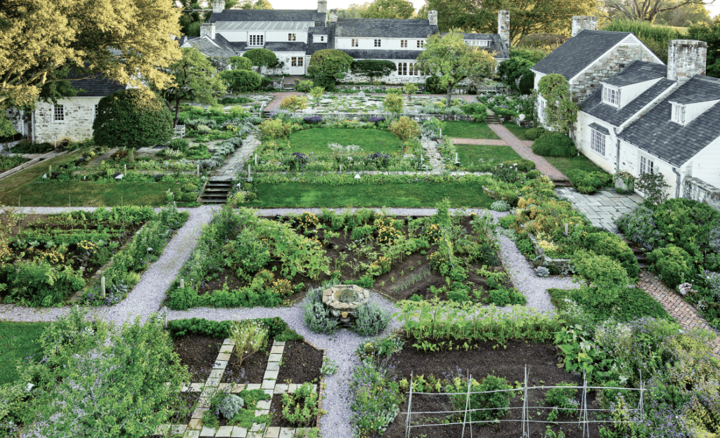 Bunny Mellon's beloved Oak Spring gardens.