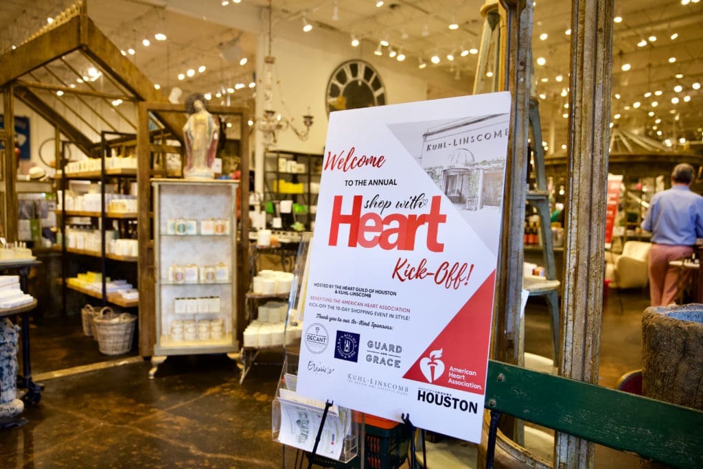 The American Heart Association 'Shop With Heart" launch at Kuhl-Linscomb. (Photo by Painted Peacock Photography)