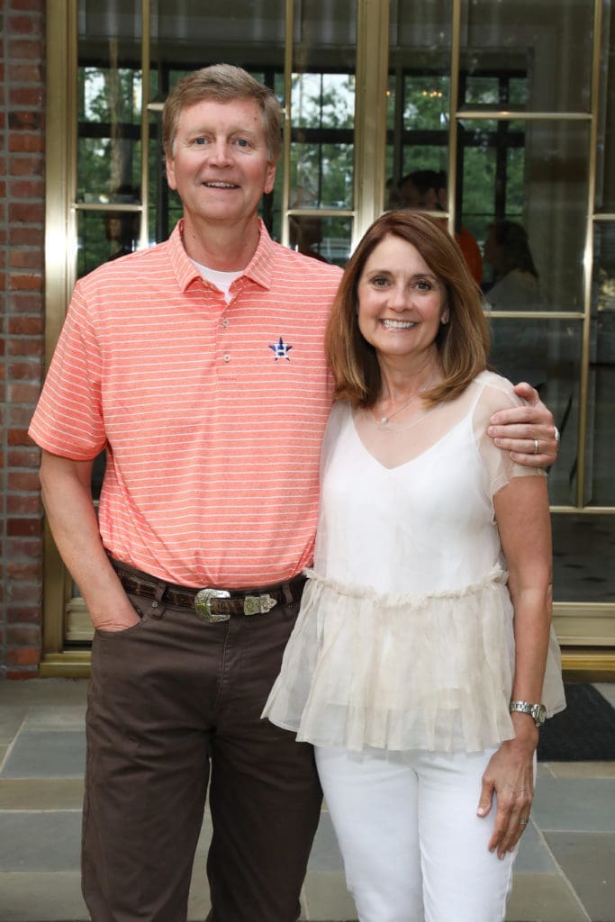 Mark & Renee Lange at The Friends of SpringSpirit fundraiser (Photo by Priscilla Dickson)