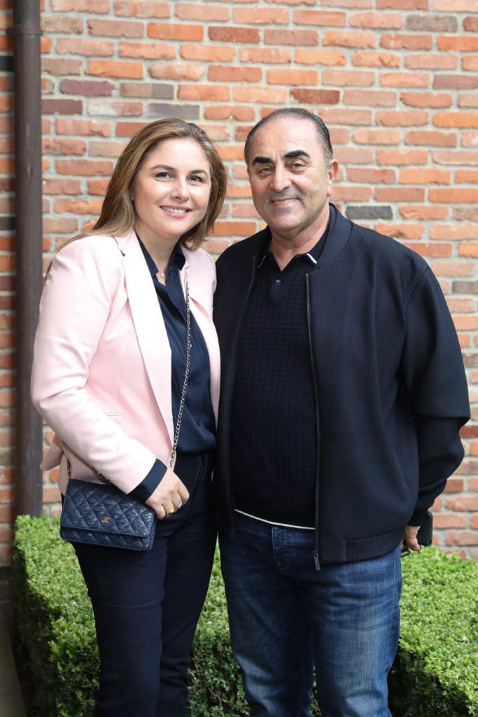 Dilsat & Dogan Baysal at The Friends of SpringSpirit fundraiser (Photo by Priscilla Dickson)