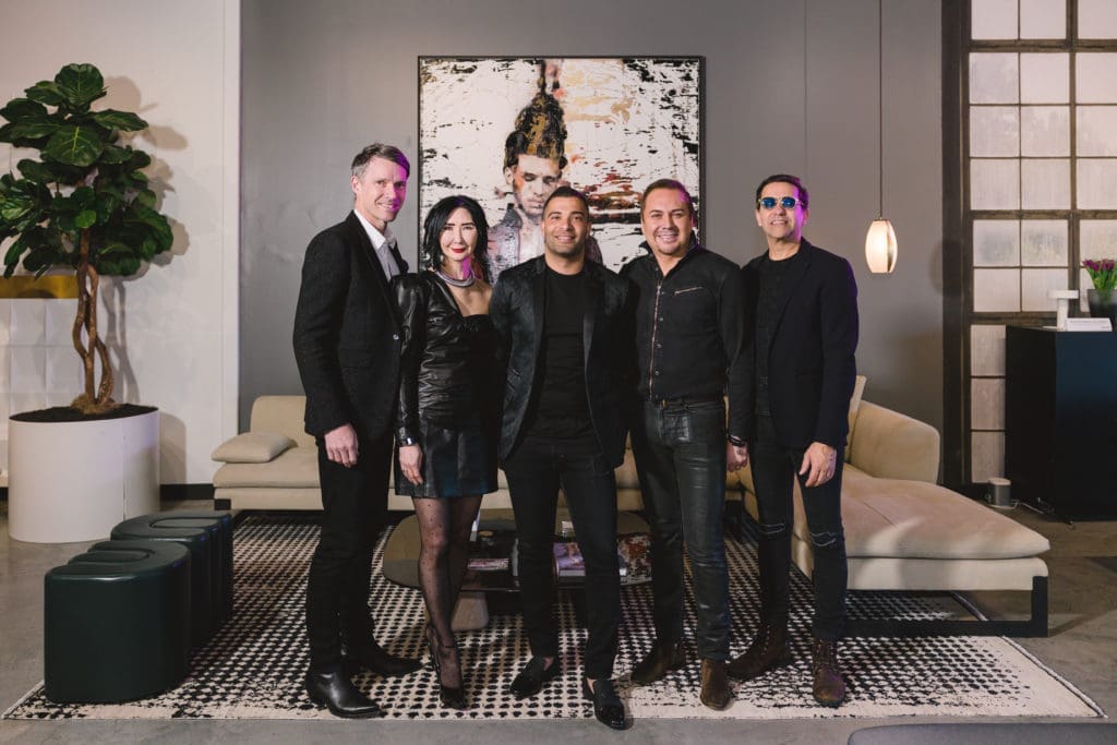Sverre & Carrie Brandsberg-Dahl, Adel Sadek, Adrian Duenas & Marcelo Saenz hedline the Contemporary Arts Museum Houston Gala and Art Auction (Photo by Johnny Than)