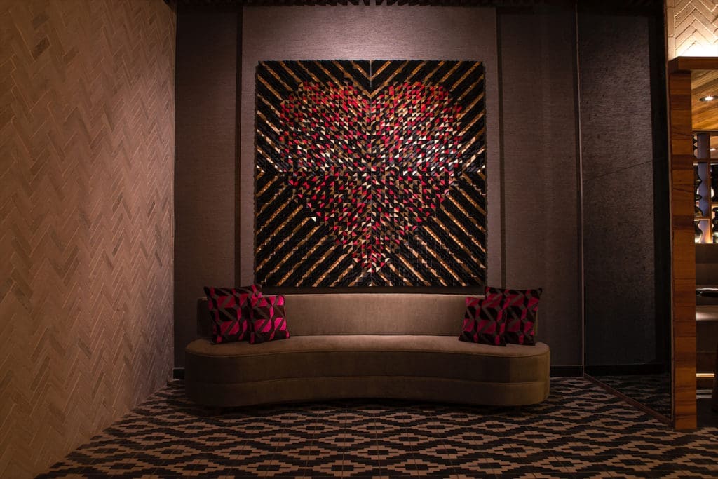 Artwork by Mexican artist Luis Guajardo. 