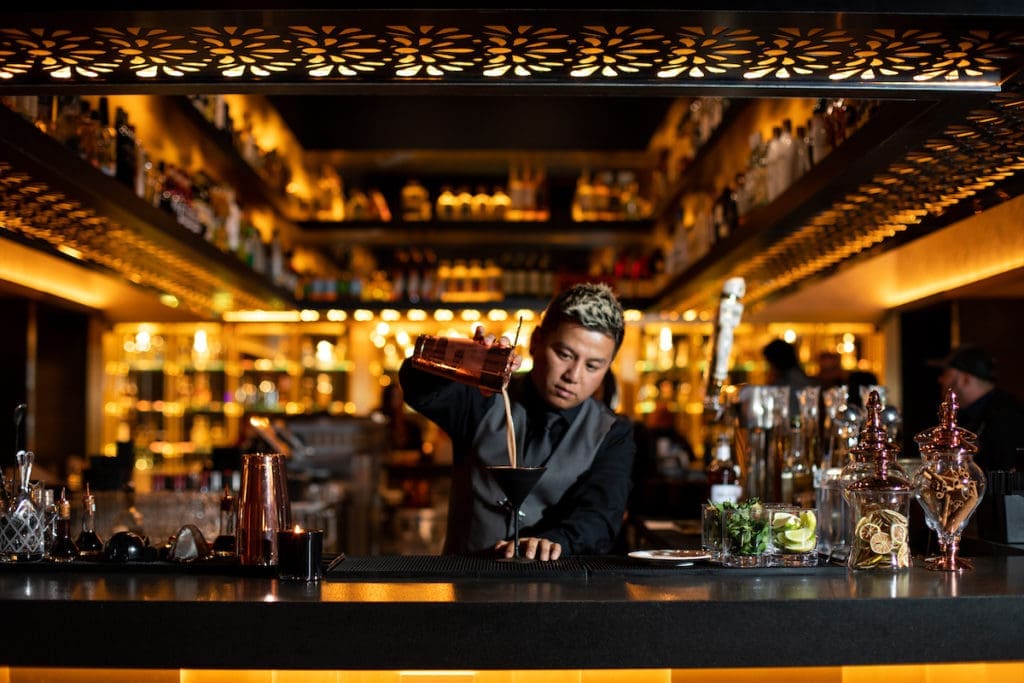 Explore a variety of margaritas and cocktails at The Mexican, or go all out with the $250 Pancho Villa. 