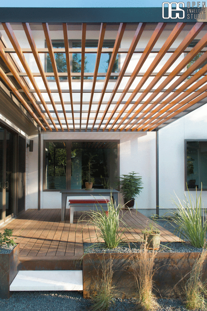 Open Envelope Studio project in Austin's Barton Hills