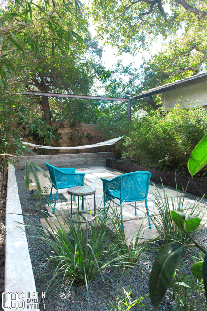Open Envelope Studio project in Austin's Barton Hills