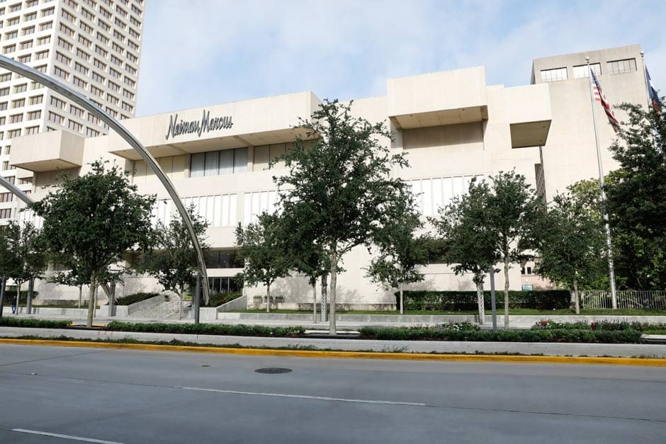 Neiman Marcus was the first retailer at The Galleria in Houston, pictured here in 1969. The mall officially opened in 1970.