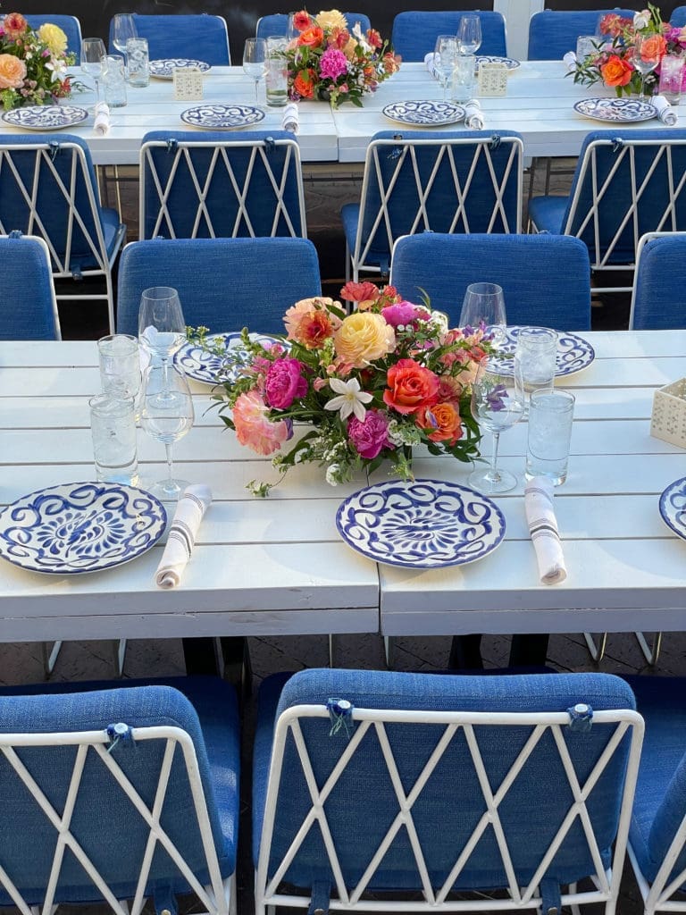 Famed Dallas restaurant José created an idyllic backdrop for the soiree.