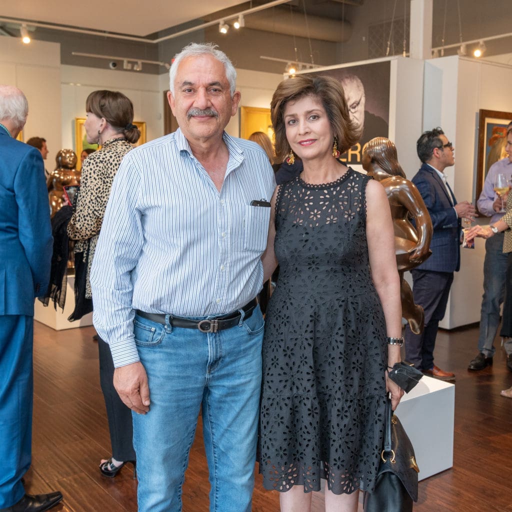 Saeed & Ellie Taghdisi (Photo by Paul R. Davis)