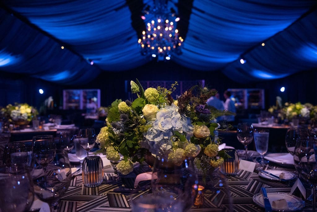 Inside the tent with Cartier and the Dallas Museum of Art (Photo by Tamytha Cameron Smith and Simon Luna of the Mamones LLC) 